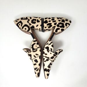 Linea Paolo Calf Hair Block Heel Shoes